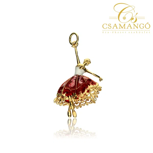 Arany Balerina medál 14Kt 18969
