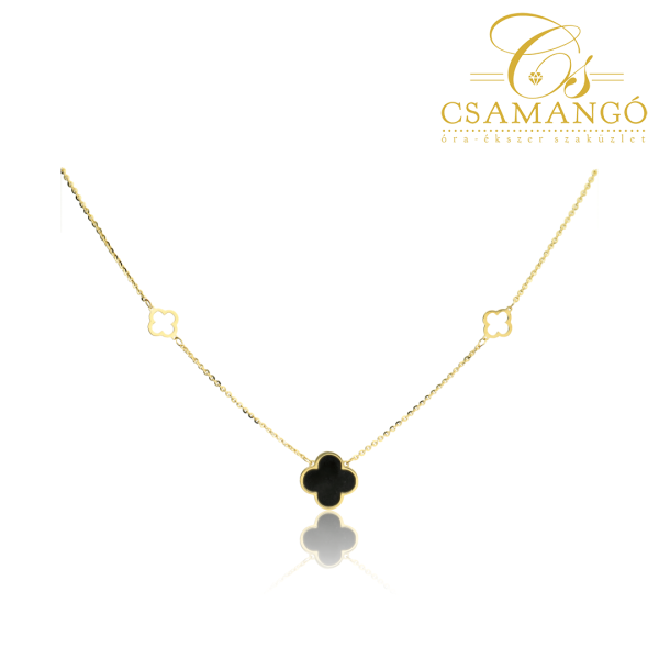 Arany anker nyaklánc medállal 14Kt AU19591